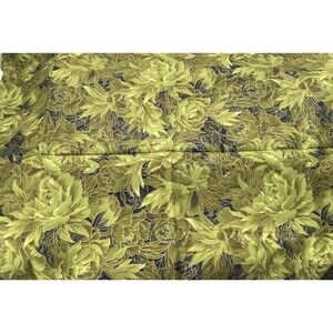 Robert Kaufman  Cotton Quilting Sewing Fabric Oriental Traditions Green Floral